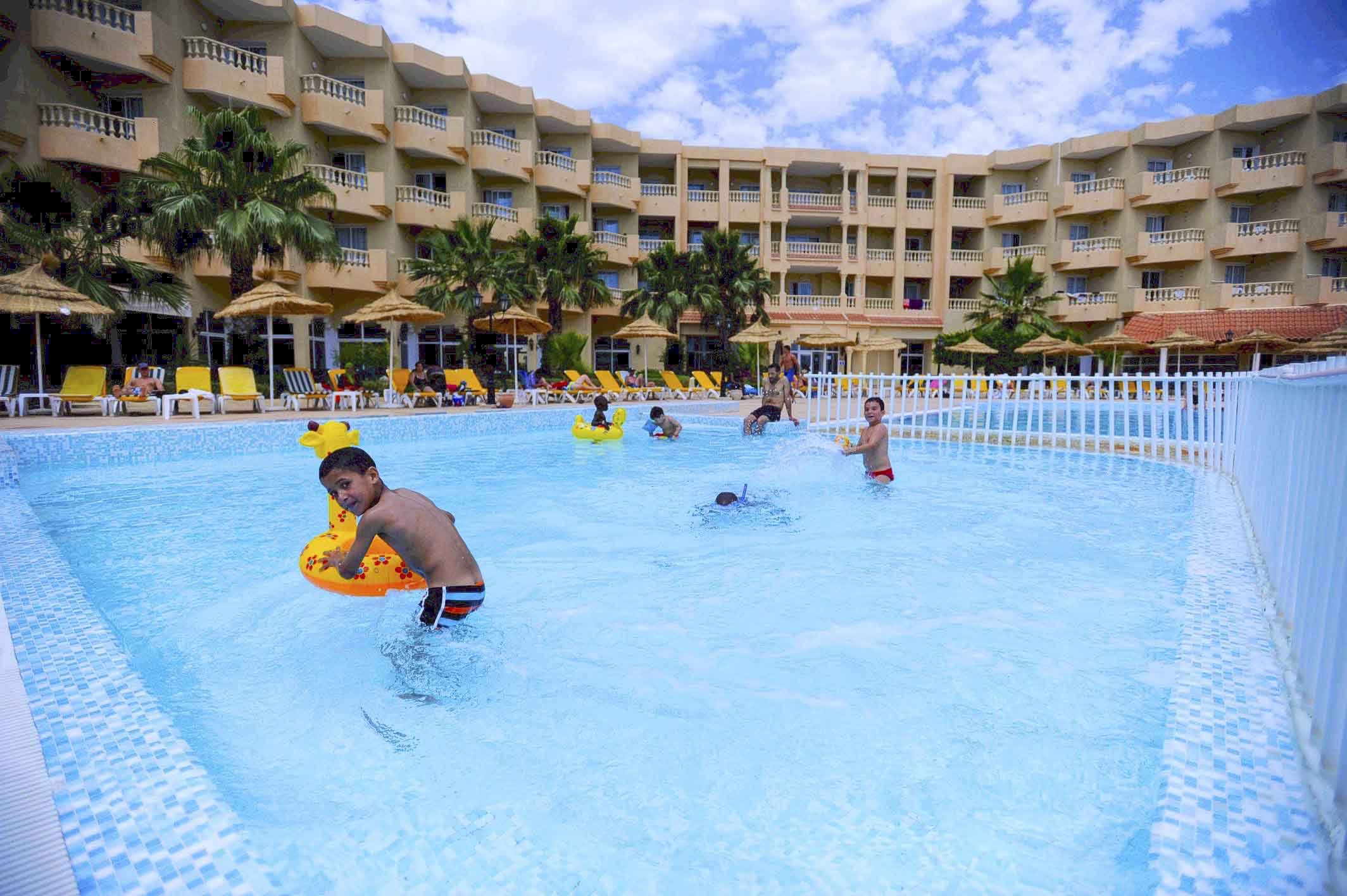 Piscine Hotel Houda Yasmine Marina et Spa